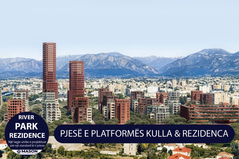 Mos prit të rriten çmimet, por investo sot në River Park Residence, apartamente ne Tirane per blerje ne faze ndertimi direkt nga ndertuesi.